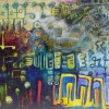 Circuits: oil painting by Wendy Angel